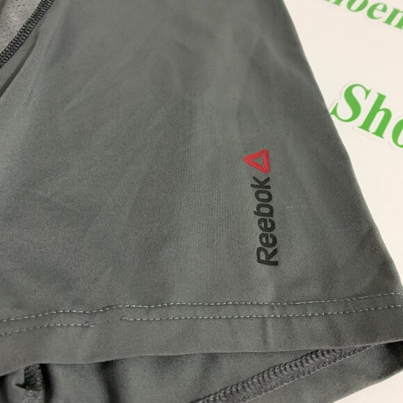 Reebok Boxer Brief Preformance Underwear Tagless Gray Black Red Mens L - Picture 2 of 5